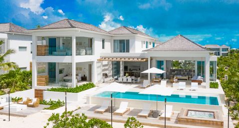 Beach Enclave Grace Bay - Five Bedroom Beachfront Villa
