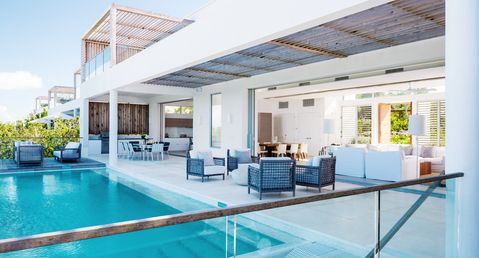 Beach Enclave North Shore - Five Bedroom Beachfront Villa