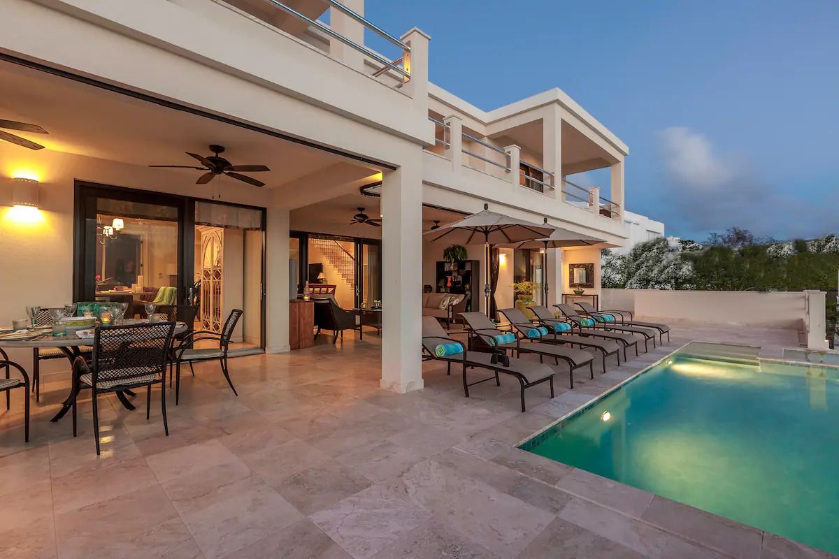 Black Garden Sunset Beach House
