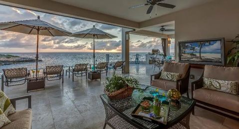 Black Garden Sunset Beach House