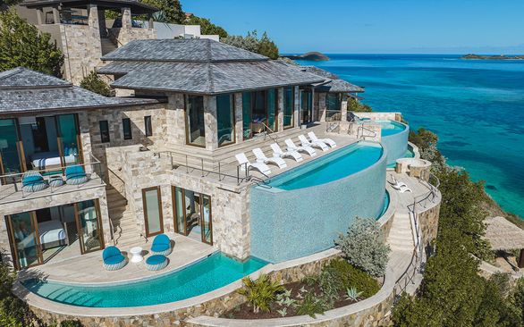 Oil Nut Bay - Edge of Paradise Villa