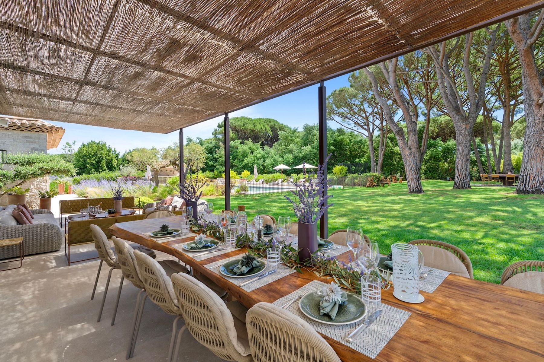 Shared Dining and Living Space