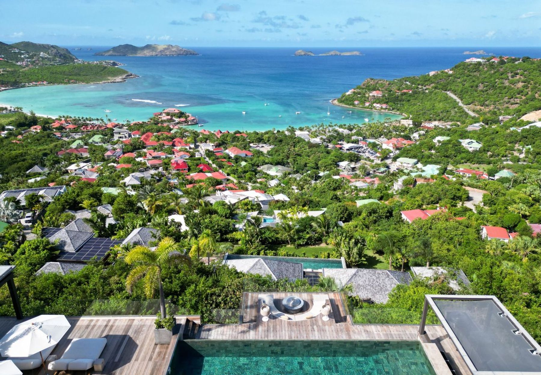 The Villa Experience: Screened Grounds and Private Pools