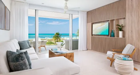 Three Bedroom Oceanfront Suite at Wymara Resort