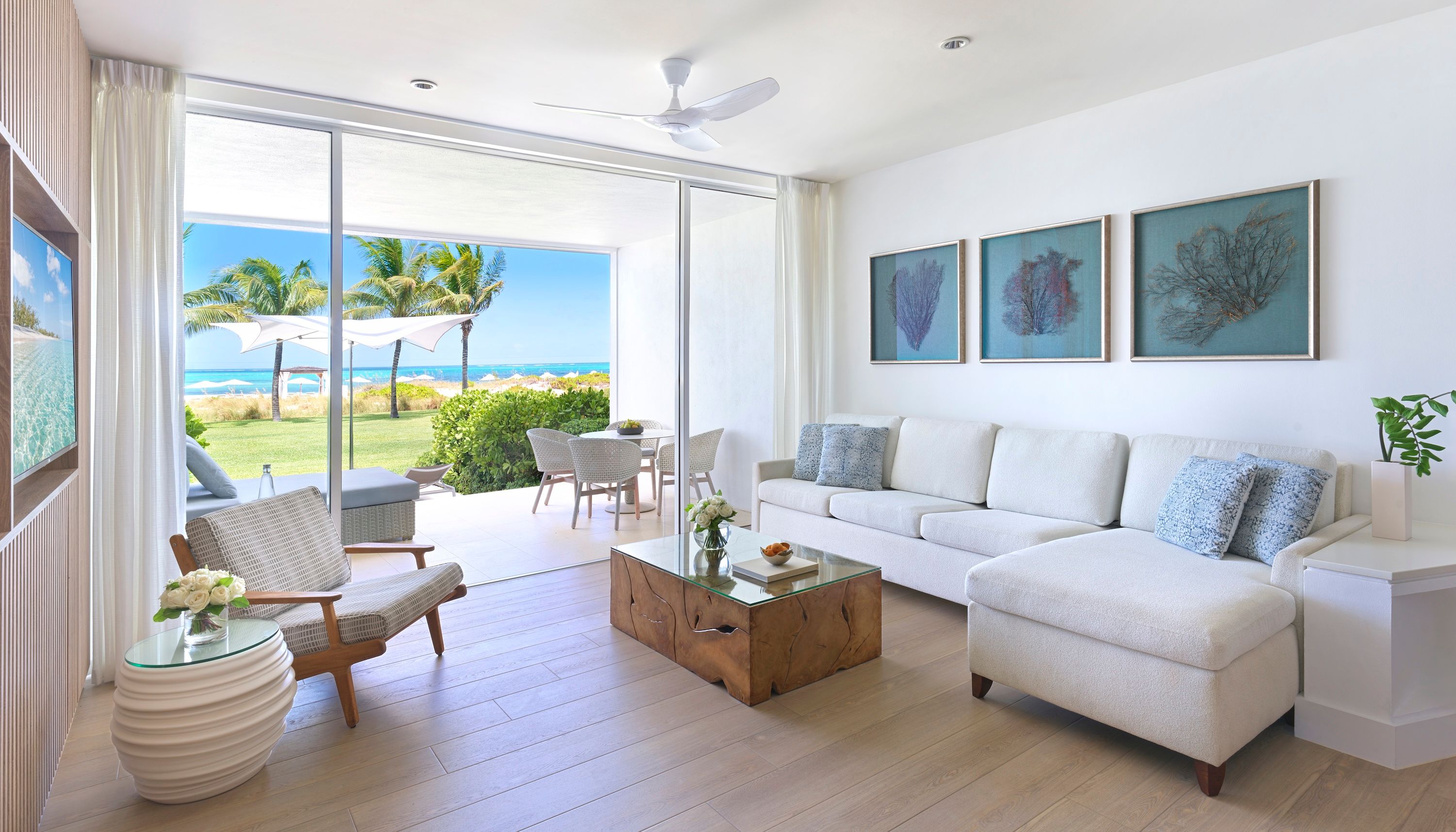 Three Bedroom Oceanfront Suite at Wymara Resort